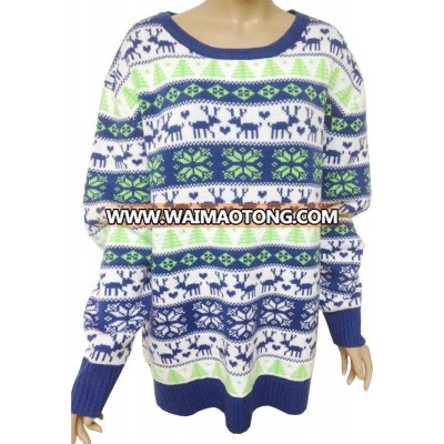 crewneck christmas pullover sweater